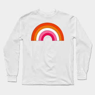 Lesbian Rainbow Long Sleeve T-Shirt